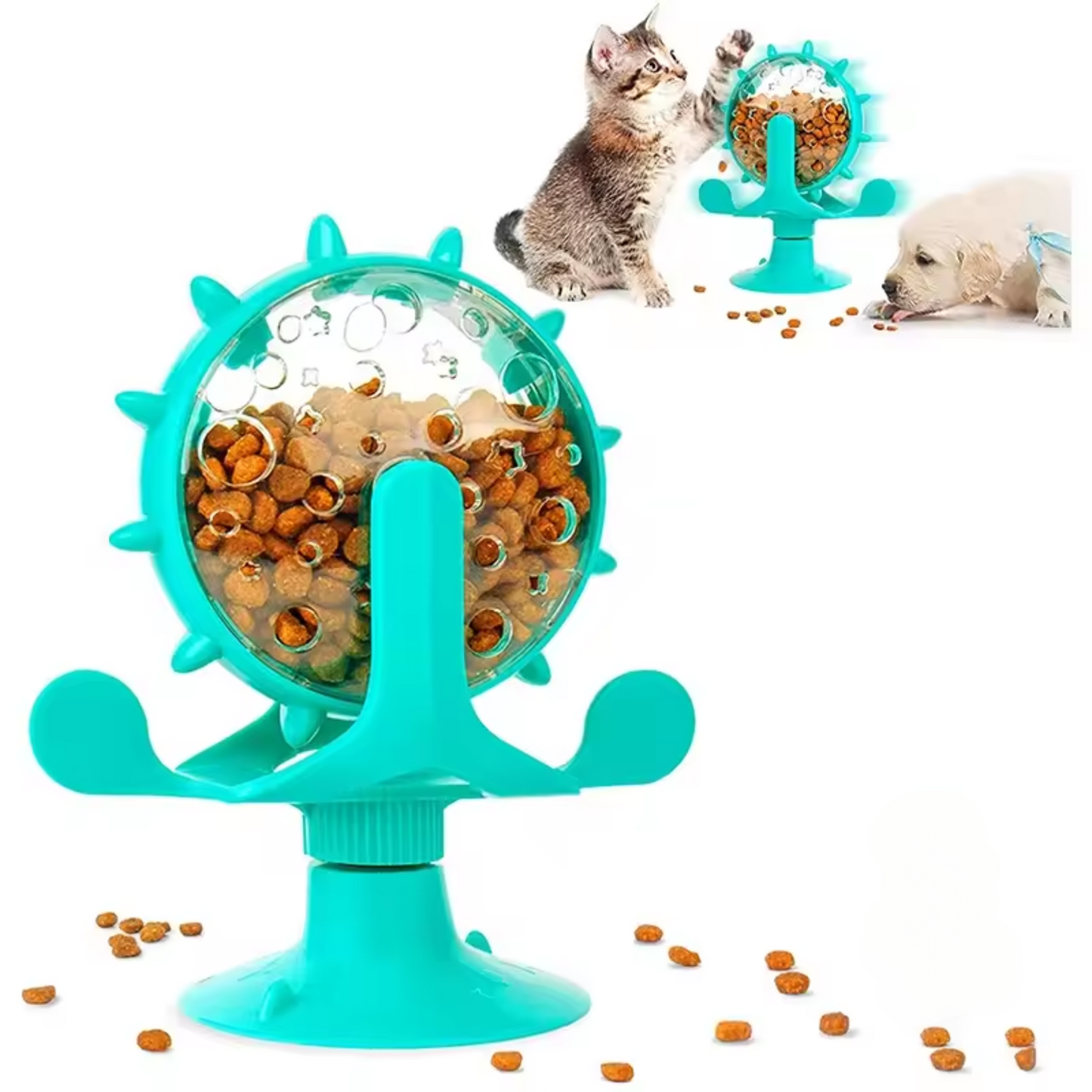 Roue interactive pour animaux de compagnie